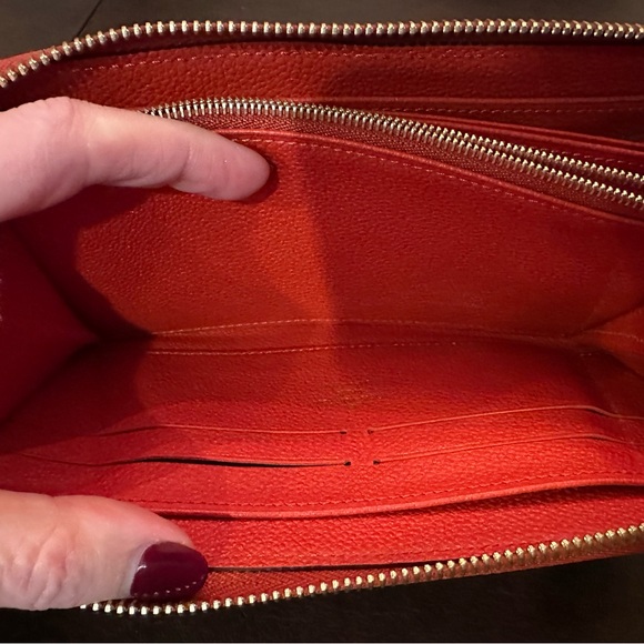 LOUIS VUITTON Empreinte Monogram Zippy Wallet in Red Leather SP4103 - Picture 7 of 15